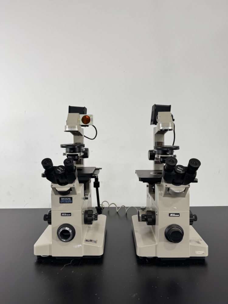 Image of Nikon Diaphot Inverted Microscopes - Quantity 2